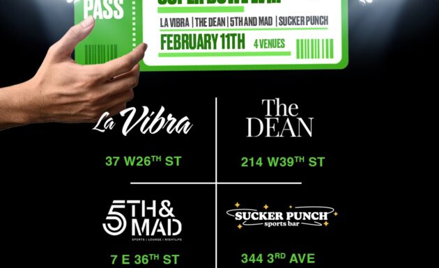 NYC Super Bowl Party Crawl